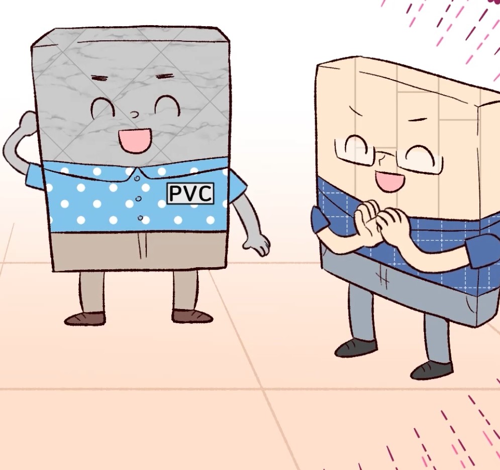PVC제품 우수성 홍보 무빙툰(바닥재편)