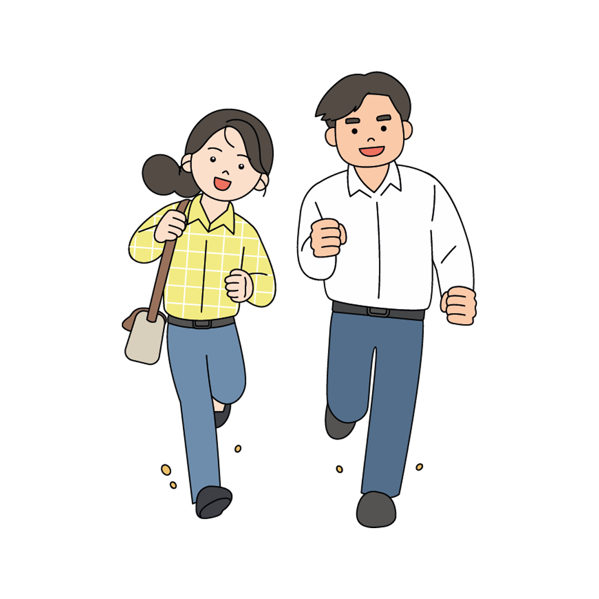마을법률담당공무원 남녀캐릭터 제작